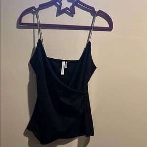 Elegant Black Camisole Top